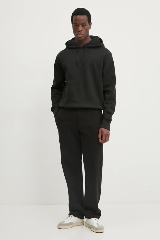 Бавовняні спортивні штани Calvin Klein Jeans J30J326749 чорний SS25