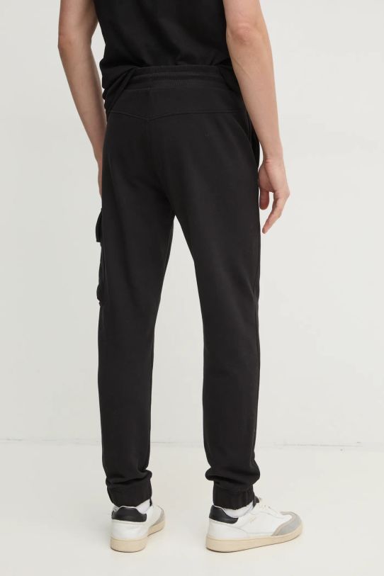 Îmbrăcăminte Calvin Klein Jeans pantaloni de trening din bumbac J30J326762 negru