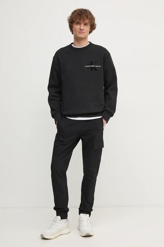 Штани Calvin Klein Jeans J30J326765 чорний SS25