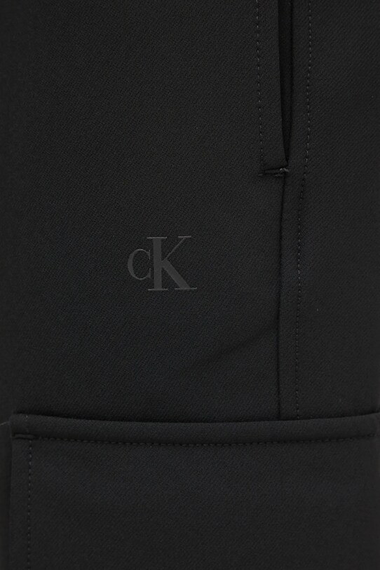 Штани Calvin Klein Jeans чорний J30J326765