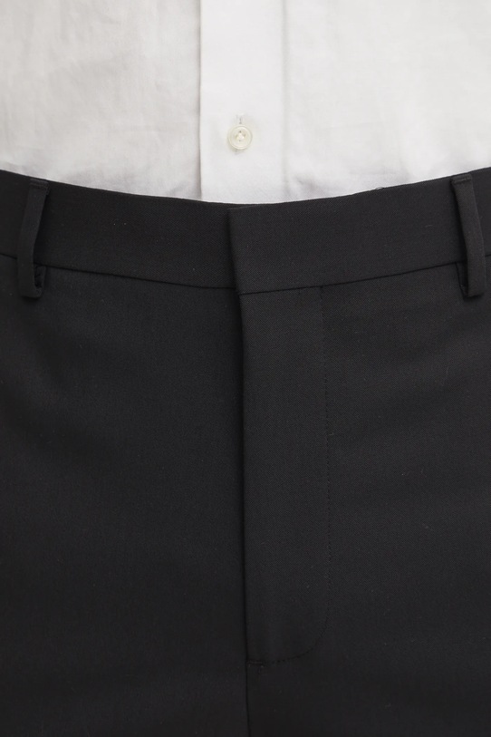 Calvin Klein pantaloni de lana negru K10K114347