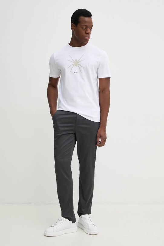 BOSS Orange pantaloni 50529332 gri SS25