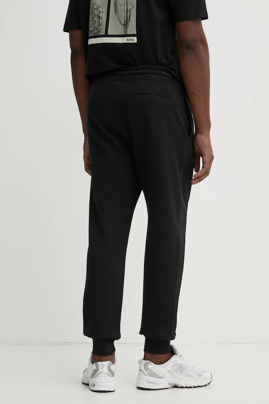 Одяг Бавовняні спортивні штани BOSS Orange 50533392 чорний