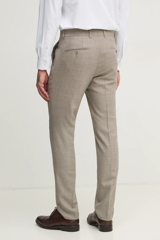 Îmbrăcăminte BOSS pantaloni de lana 50535045 bej