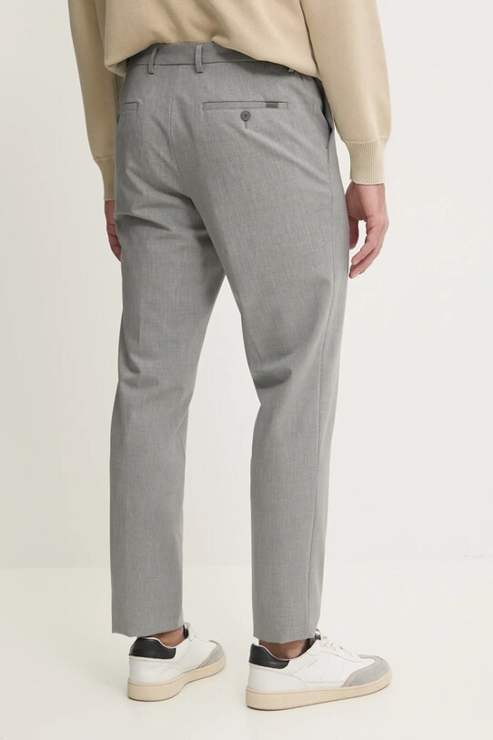 Одяг Штани з домішкою вовни BOSS 50535709 сірий