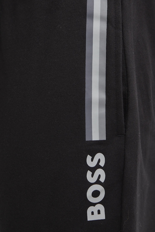 Odzież BOSS spodnie bawełniane lounge 50535813 czarny