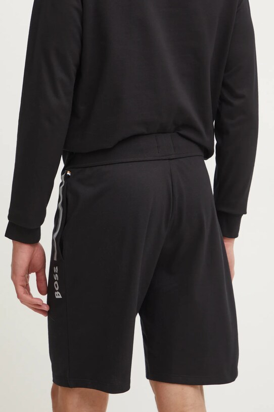 Îmbrăcăminte BOSS pantaloni scurți din bumbac 50535837 negru