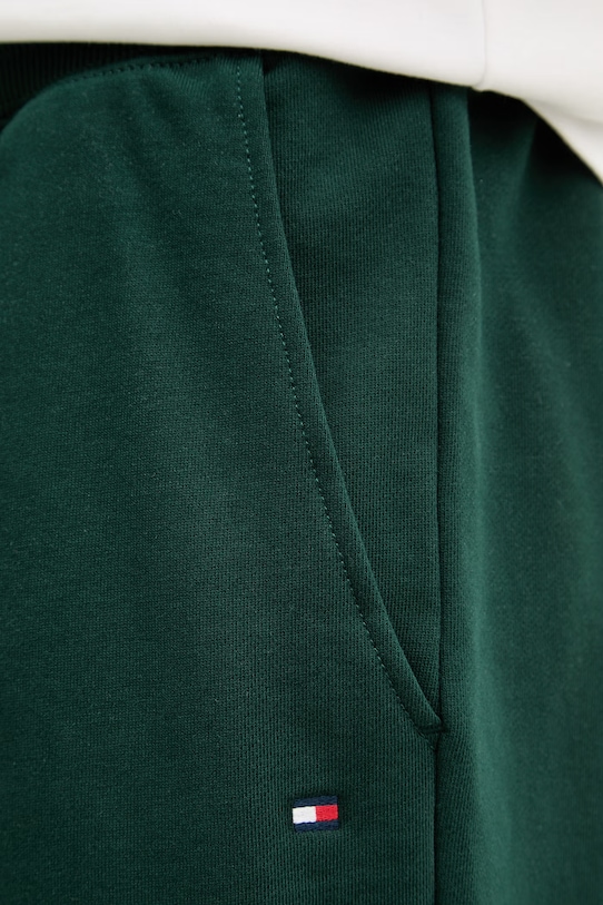 Tommy Hilfiger sportske kratke hlače muške od pamuka zelena MW0MW37240