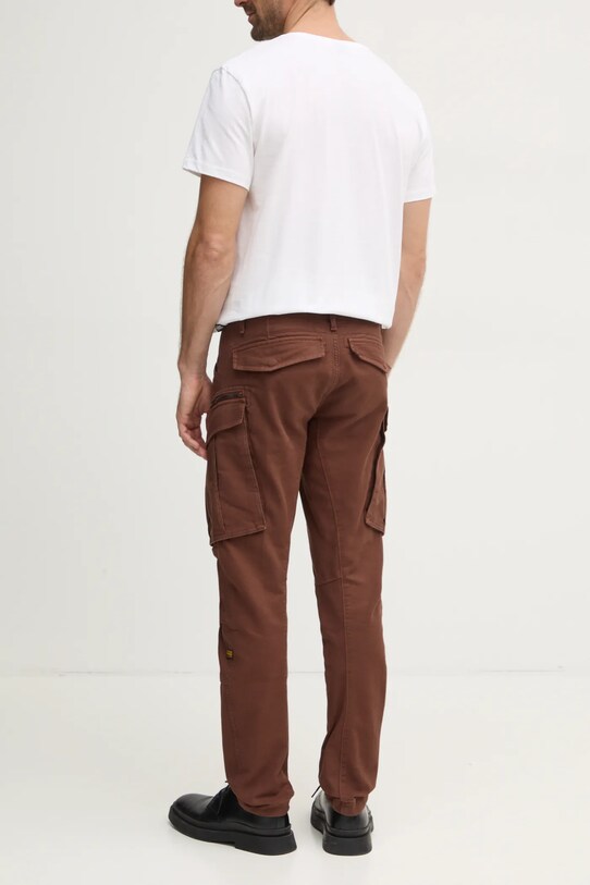 Îmbrăcăminte G-Star pantaloni de bumbac D02190.D752 maro