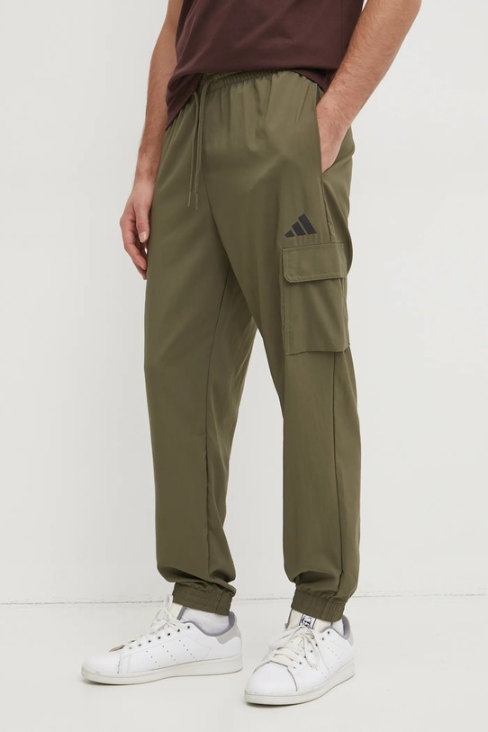 adidas pantaloni Essential tessuto verde JD1824