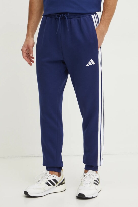 adidas pantaloni de trening Essentials tricotaj bleumarin JD1859