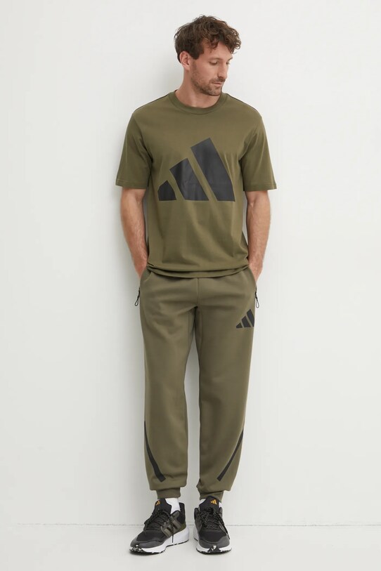 Спортивні штани adidas Z.N.E. JC7915 зелений SS25