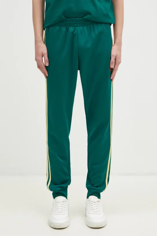 Donji dio trenirke adidas Originals SST TP natpis zelena JP1224