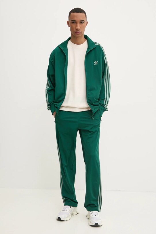 adidas Originals spodnie dresowe Firebird JP2539 zielony SS25