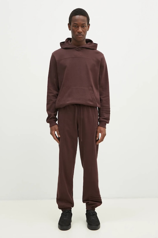 Kalhoty adidas Originals PRE - LOVED PNT JC8355 hnědá