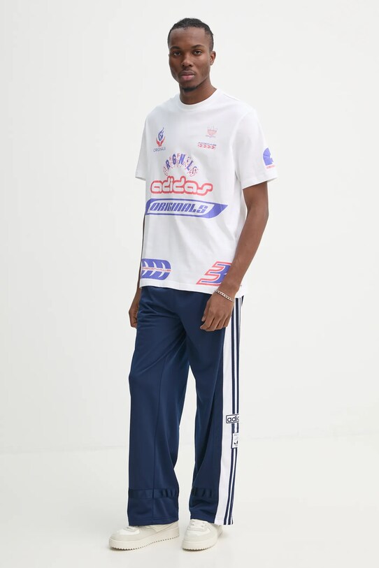 adidas Originals pantaloni de trening Adibreak JD4268 bleumarin SS25