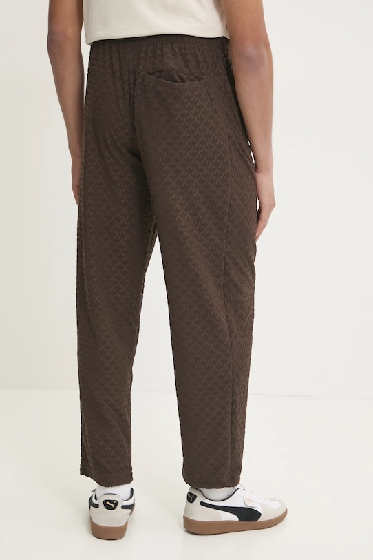 Odzież adidas Originals spodnie dresowe Q12 MONOGRAM TR JP4428 brązowy
