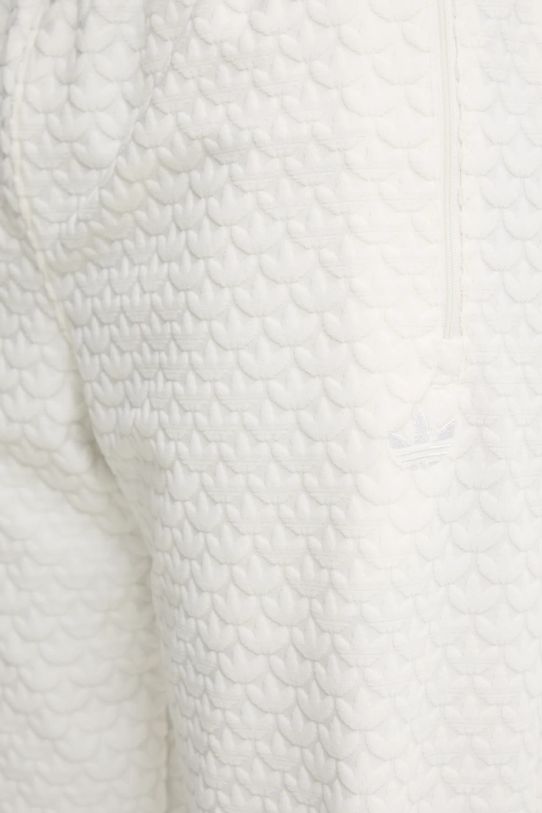 Παντελόνι φόρμας adidas Originals Q12 MONOGRAM TR μπεζ JP4429