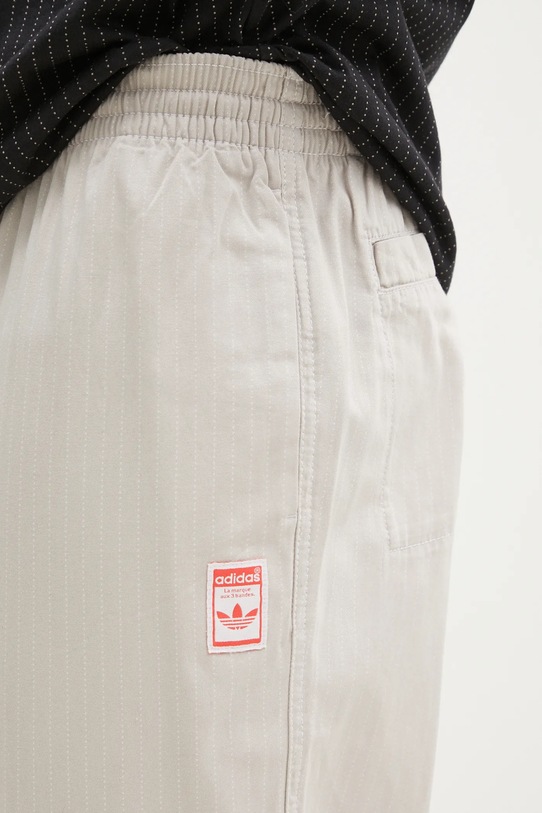 adidas Originals pantaloni de bumbac Wabash bej JD0673