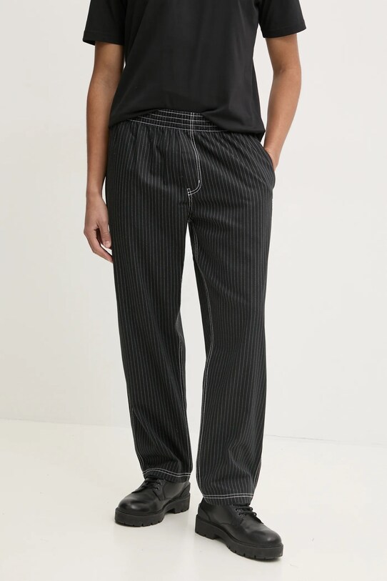 adidas Originals spodnie bawełniane Wabash wzorzyste czarny JP4489