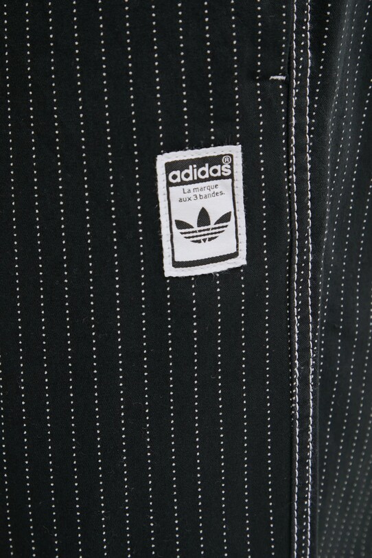 adidas Originals spodnie bawełniane Wabash czarny JP4489