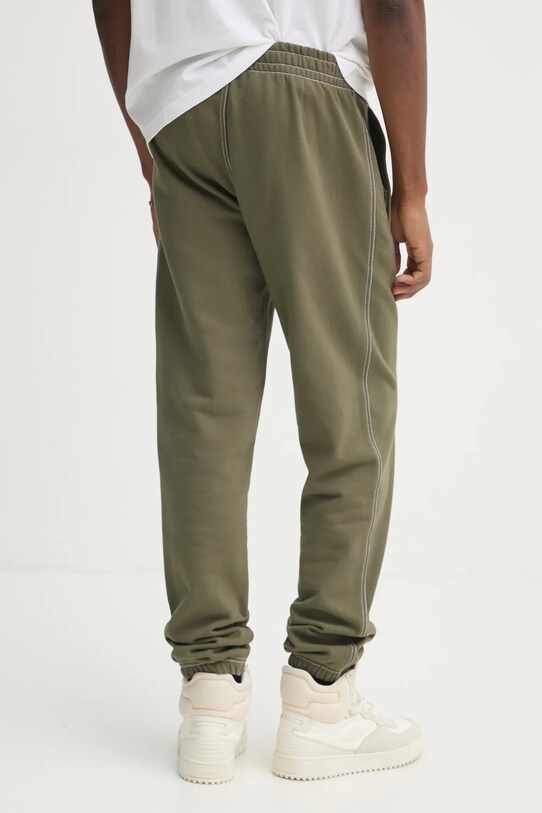 Одяг Бавовняні спортивні штани adidas Originals Wabash JP4486 зелений