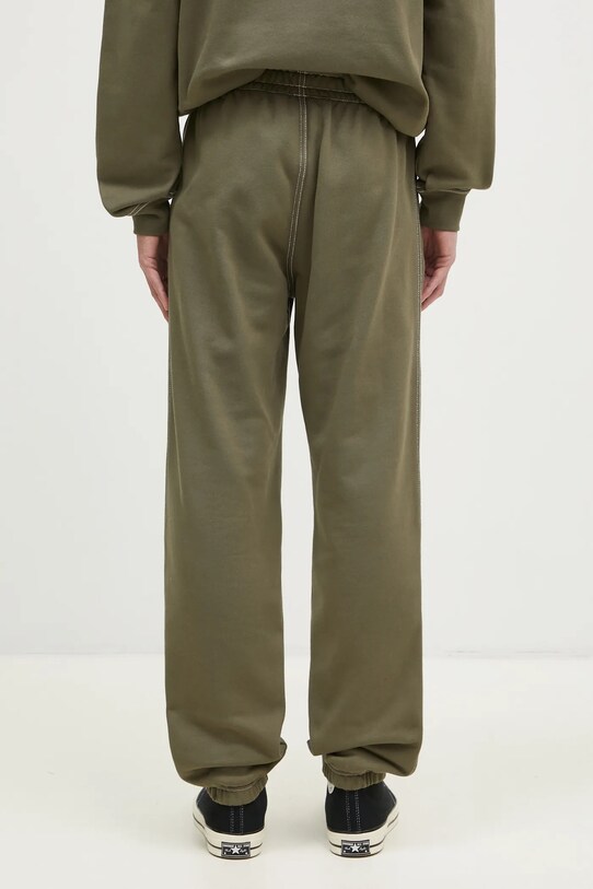 Îmbrăcăminte adidas Originals pantaloni de trening din bumbac Wabash JP4486 verde