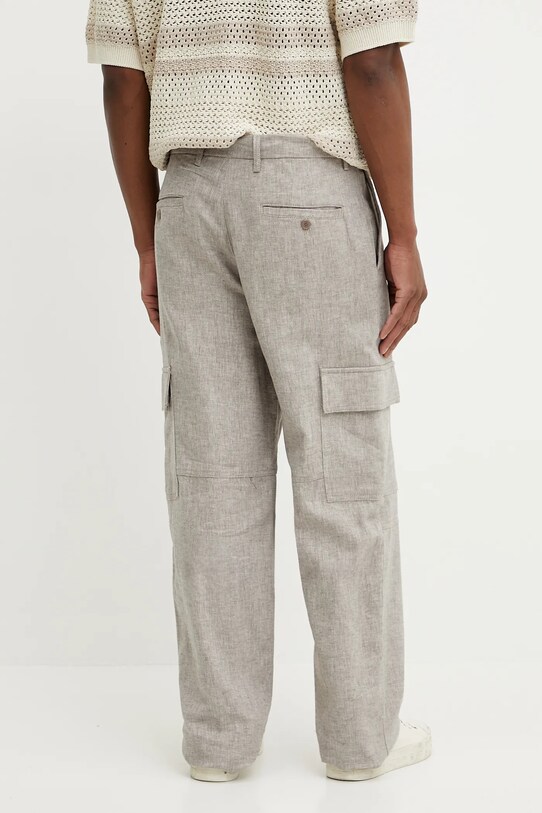 Дрехи Ленен панталон IRO MP23ADRIANO бежов