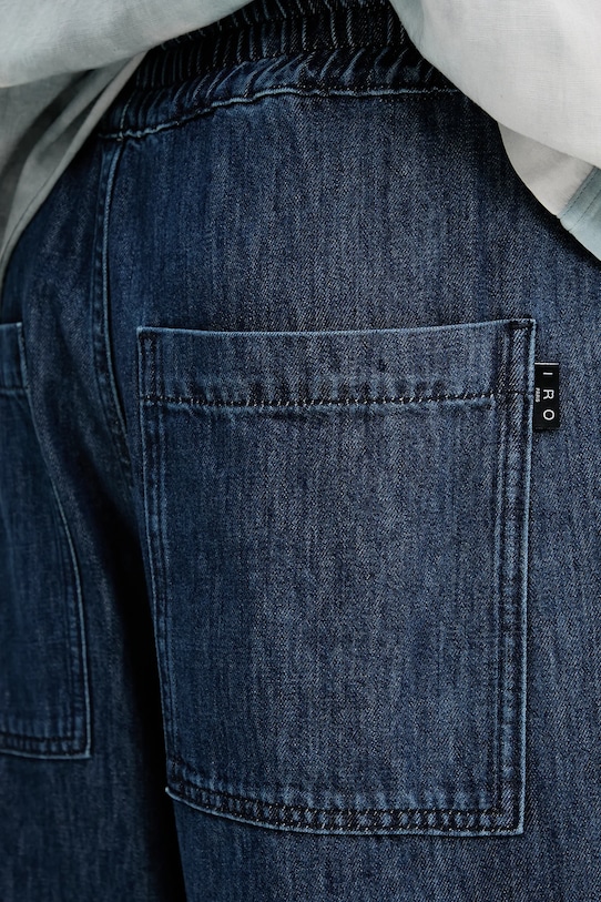 Džíny IRO MP23FEVIE námořnická modř