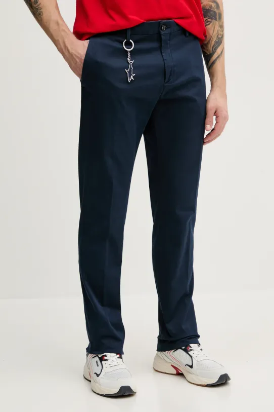 Paul&Shark pantaloni chinos blu navy C0P4011