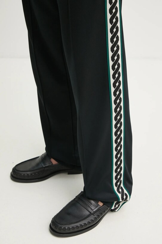 Drôle de Monsieur spodnie dresowe Le Pantalon Survet' PERM.SP007.PL135.BL czarny