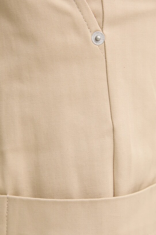 Drôle de Monsieur pantaloni Le Pantalon Cropped Twill F.BP155.CO206.BG bej