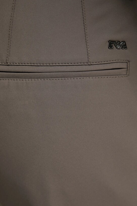Emporio Armani spodnie brązowy EM001505.AF10047