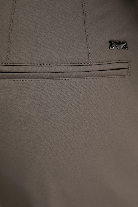 Emporio Armani spodnie brązowy EM001505.AF10047