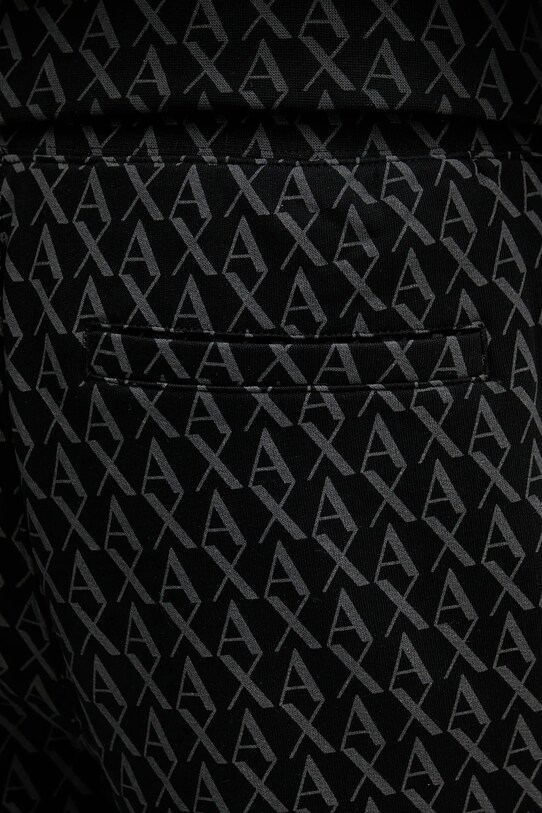 Bavlněné tepláky Armani Exchange černá XM001226.AF11847.NOS