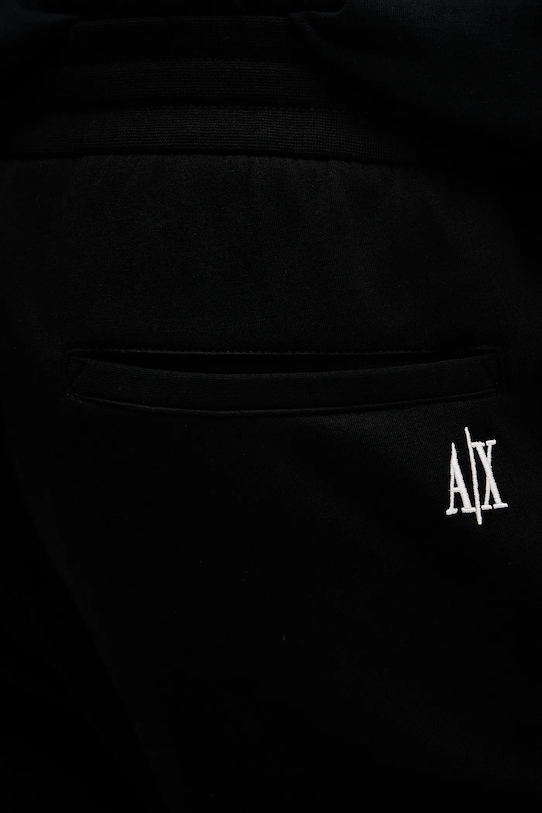 Armani Exchange spodnie dresowe czarny XM000373.AF10818.NOS
