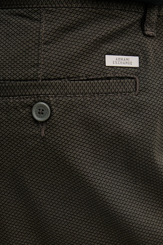 Kalhoty Armani Exchange zelená XM000626.AF13183