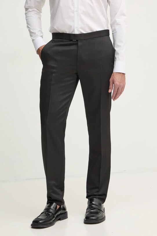 Joop! pantaloni drept negru 30045068