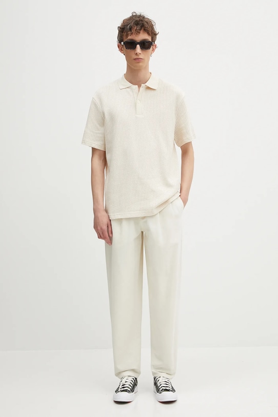 A.P.C. cotton trousers pantalon willow COGBJ.F08486 beige