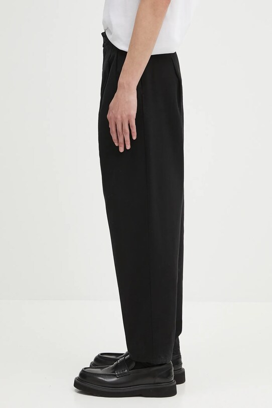 A.P.C. pantaloni de bumbac pantalon willow COGBJ.F08486 negru SS25