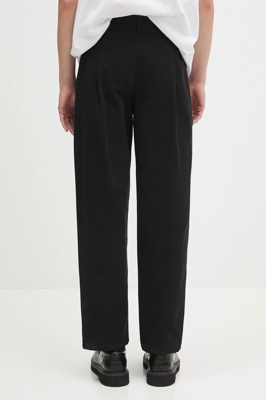 Îmbrăcăminte A.P.C. pantaloni de bumbac pantalon willow COGBJ.F08486 negru
