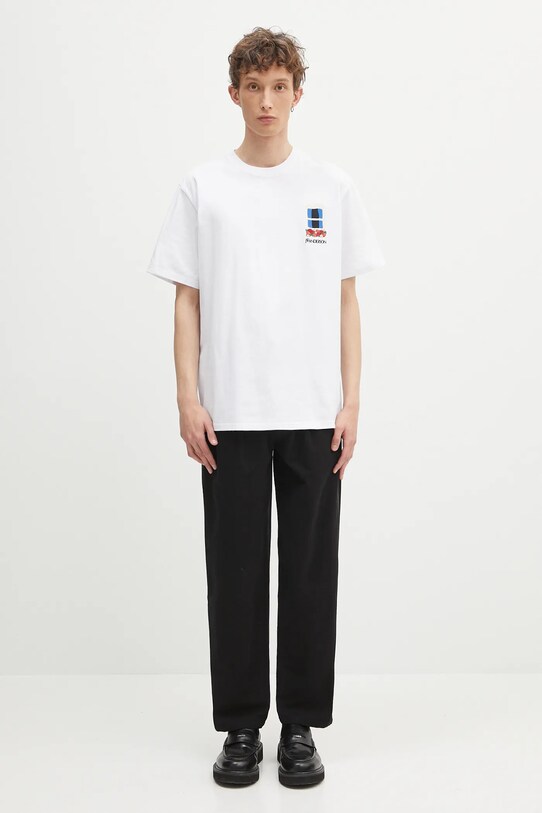 Bombažne hlače A.P.C. pantalon willow COGBJ.F08486 črna