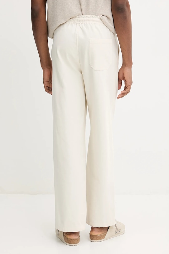 Îmbrăcăminte A.P.C. pantaloni de bumbac pantalon vincent COGBJ.H08418 bej