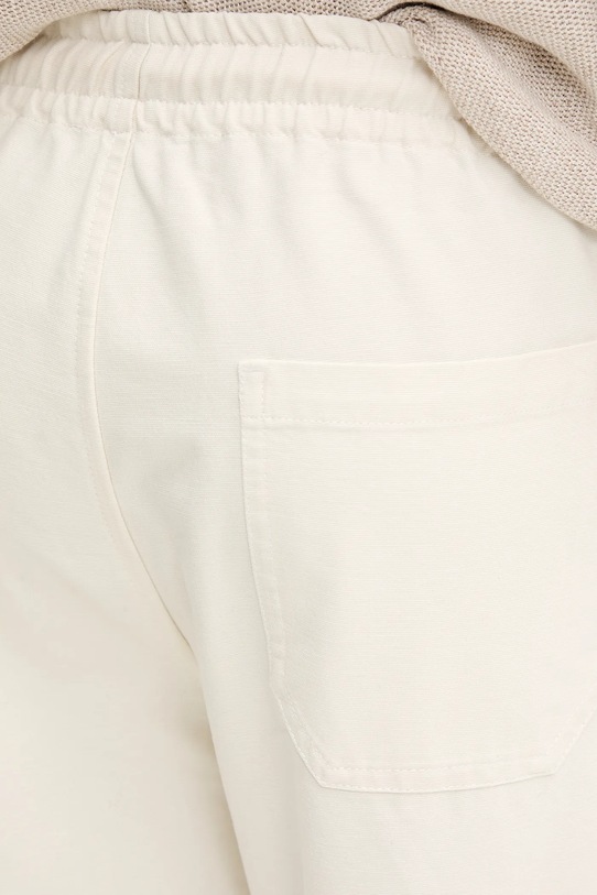 A.P.C. pantaloni de bumbac pantalon vincent bej COGBJ.H08418