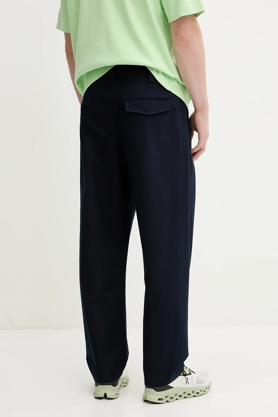Oblečenie Bavlnené nohavice A.P.C. pantalon renato COHFU.H08428 tmavomodrá