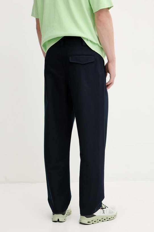 Îmbrăcăminte A.P.C. pantaloni de bumbac pantalon renato COHFU.H08428 bleumarin