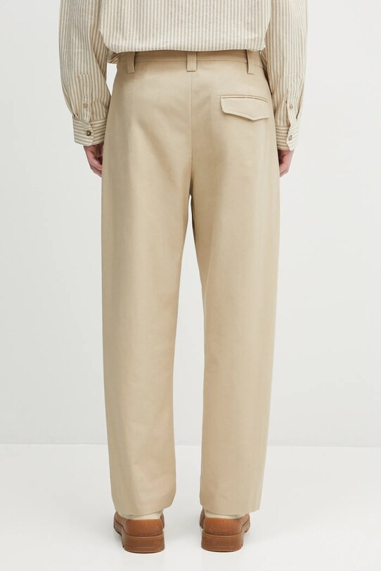 Abbigliamento A.P.C. pantaloni in cotone pantalon renato COHFU.H08428 beige