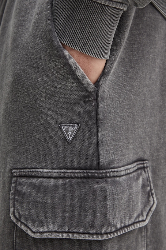 Bavlněné tepláky Guess šedá M5RB18.KC2B1