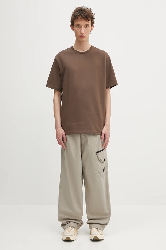 C.P. Company cotton trousers 18CMPA094A006475G beige