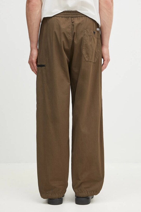 Clothing C.P. Company cotton trousers 18CMPA094A006475G green